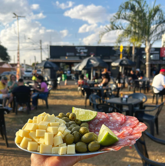 Variedade de porções saborosas